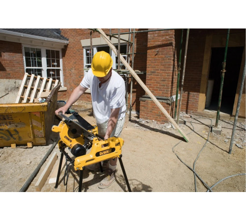 Комбинированная торцовочная пила DEWALT DW743K, 2000 Вт, 250 мм, 2850 об/мин DW743K-QS