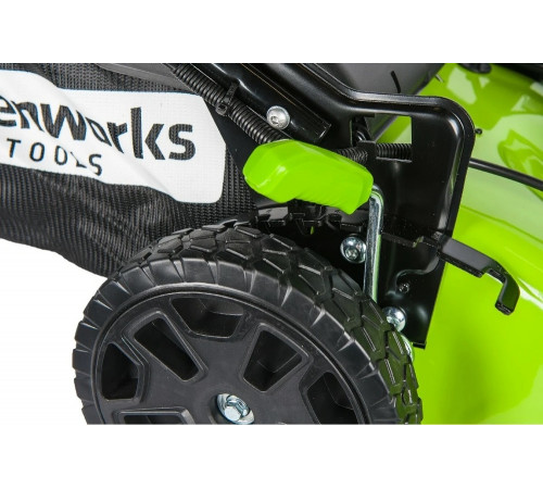 Самоходная аккумуляторная газонокосилка GreenWorks GD60LM46SPK4 60V 2502907UB Самоходная аккумуляторная газонокосилка GreenWorks GD60LM46SPK4 60V 2502907UB
