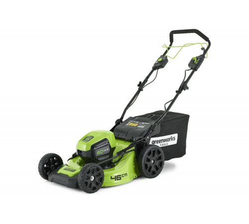 Самоходная аккумуляторная газонокосилка GreenWorks GD60LM46SPK4 60V 2502907UB Самоходная аккумуляторная газонокосилка GreenWorks GD60LM46SPK4 60V 2502907UB
