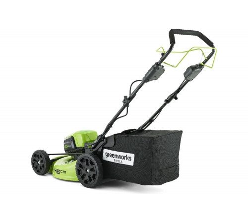Самоходная аккумуляторная газонокосилка GreenWorks GD60LM46SPK4 60V 2502907UB Самоходная аккумуляторная газонокосилка GreenWorks GD60LM46SPK4 60V 2502907UB