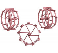Грунтозацепы (2 шт.; 390 мм; втулка 6-гранник S-24) к мотоблокам МТ 650, МLТ 650 Carver 01.015.00001