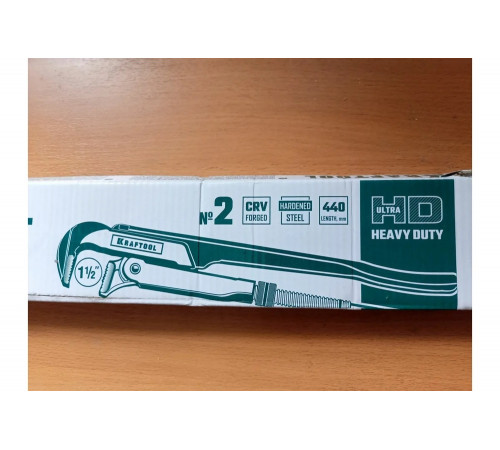 KRAFTOOL №2, прямые губки, ключ трубный PANZER-90 2734-15_z02
