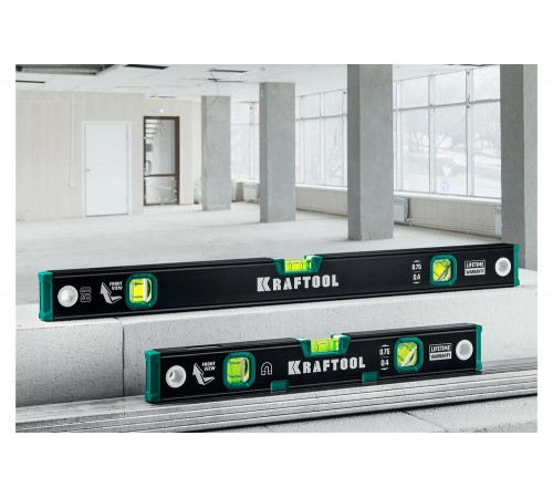 Kraftool 1000 мм, магнитный уровень с зеркальным глазком GRAND-M 34785-100