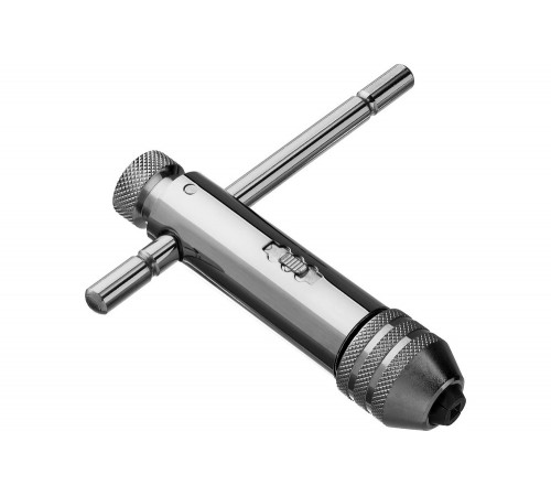 ЗУБР M5-M12, L-110 мм/L-120 мм, храповый механизм и реверс, метчикодержатель Т-образный 28138-110_z01 Профессионал ЗУБР M5-M12, L-110 мм/L-120 мм, храповый механизм и реверс, метчикодержатель Т-образный 28138-110_z01 Профессионал
