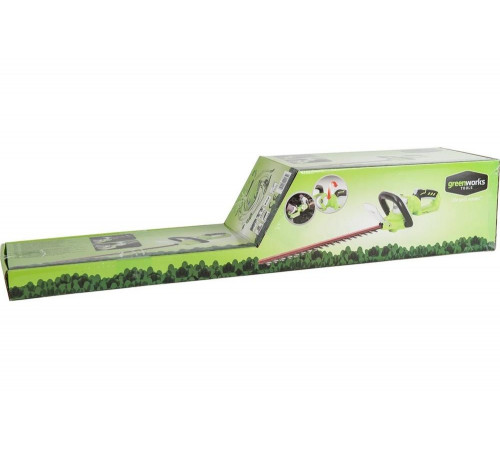 Аккумуляторный кусторез Greenworks Deluxe G24HT57 2200107 Аккумуляторный кусторез Greenworks Deluxe G24HT57 2200107
