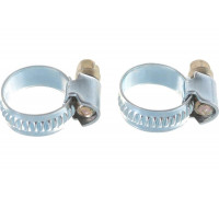 Металлические хомуты СИБРТЕХ стандартное болтовое крепление 12-20мм, 100шт/уп, ширина 9мм 47557