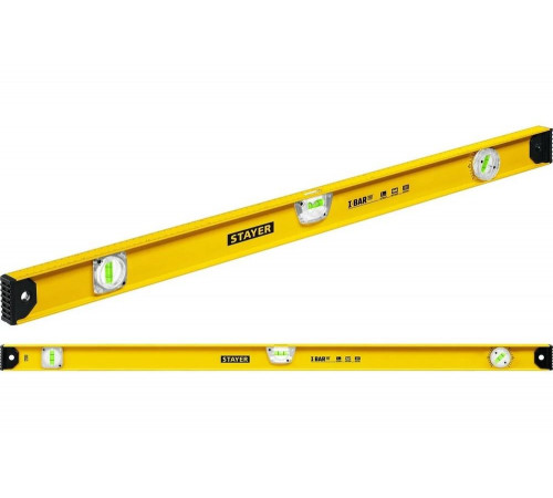 STAYER 1200 мм, 3 глазка, поворотный глазок, двутавровый уровень I-Bar180 3470-120_z02 STAYER 1200 мм, 3 глазка, поворотный глазок, двутавровый уровень I-Bar180 3470-120_z02