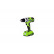 Аккумуляторная дрель-шуруповерт Greenworks G24DD