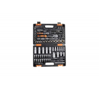 Набор инструментов Вихрь 1/2", 1/4", CrV, в кейсе, 108 предметов 73/6/7/8