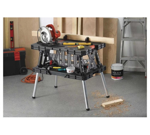 Keter Folding Work Table - мобильная верстак