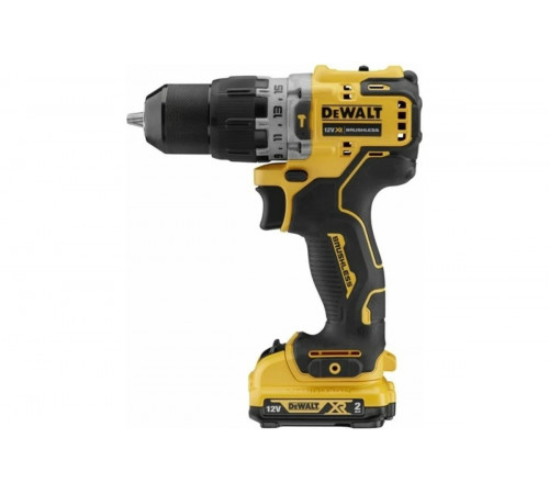 Бесщеточная ударная дрель-шуруповерт DEWALT 12 В XR DCD706D2-QW