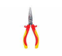 Диэлектрические тонкогубцы до 1000В, 160мм Зубр ЭКСПЕРТ ЭЛЕКТРОМОНТАЖНИК 22145-3-16