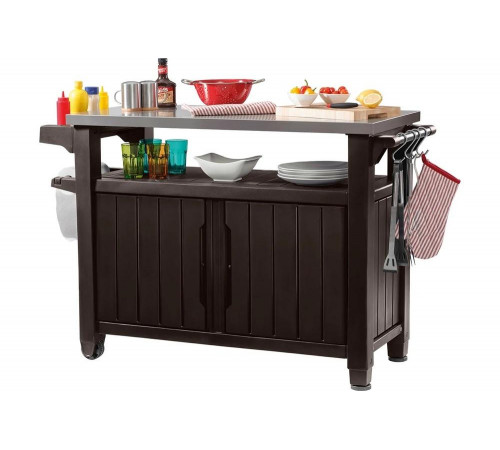 Столик для барбекю Keter UNITY XL 207 L Brown 590 Столик для барбекю Keter UNITY XL 207 L Brown 590