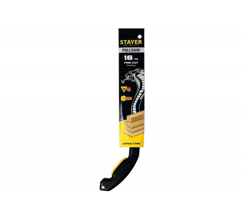 STAYER 16 TPI, 300 мм, ножовка (пила) Cobra PullSaw 15088 Professional