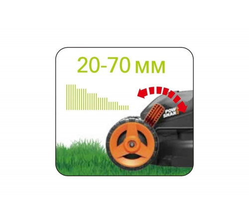 Аккумуляторная газонокосилка WORX WG779E