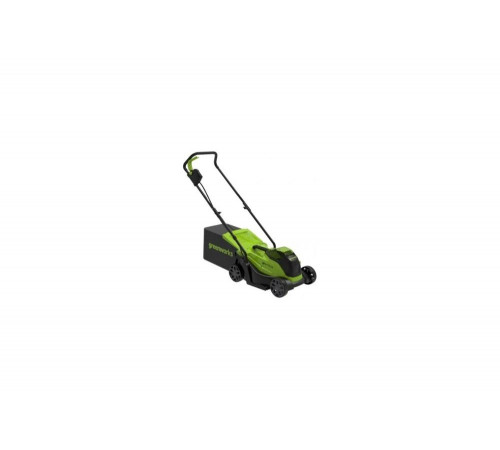 Аккумуляторная газонокосилка GreenWorks 24V, 33 см, бесщеточная, с 1хАКБ 4Ач и ЗУ 2516107UB