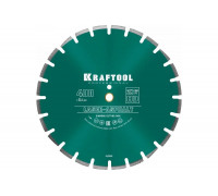 Диск алмазный отрезной по асфальту KRAFTOOL LASER-ASPHALT (400х25.4 мм) 36687-400