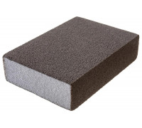 Губка шлифовальная четырехсторонняя AL2O3 средняя жесткость (100x68x26 мм; Р320) DEXX 35637-320