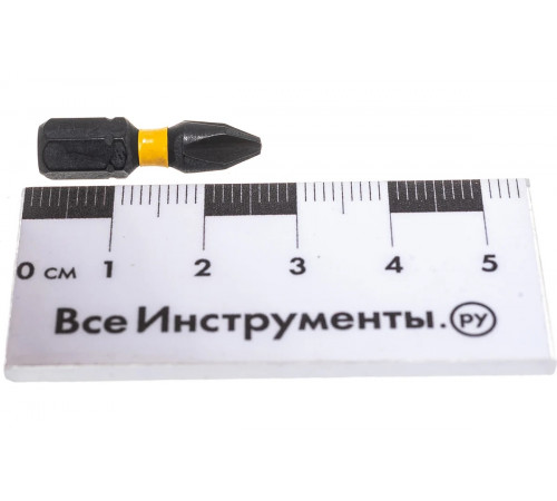 Биты ударные IMPACT Torsion Ph2, 25мм, 5шт. DEWALT DT7994T