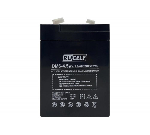Аккумуляторная батарея DM6-4.5 RUCELF КА-00009371 Аккумуляторная батарея DM6-4.5 RUCELF КА-00009371