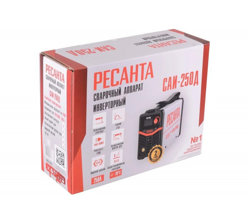 Сварочный инверторный аппарат Ресанта САИ-250Д 65/141