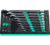 Набор комбинированных гаечных ключей KRAFTOOL 12 шт, 6 - 22 мм, 27079-H12E