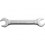 Гаечный рожковый ключ Kraftool Expert Cr-V сталь хромированный 24x27 мм 27033-24-27