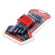 Набор имбусовых ключей HARDEN TORX, CRV, 9шт: T10,T15,T20,T25,T27,T30,T40,T45,T50 540601