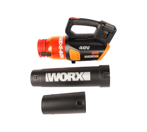 Аккумуляторная бесщеточная воздуходувка WORX 40 В WG584E.9