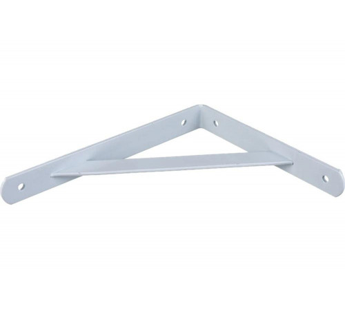 STAYER 250х200х30х4 мм, белый, уголок-кронштейн, усиленный 37421-1