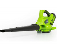 Аккумуляторный бесщеточный воздуходув/пылесос Greenworks GD40BV 24227