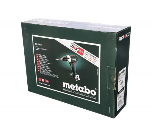 Дрель-шуруповерт METABO BS 18 LT (602102890) без акк и з.у