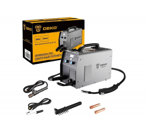 Сварочный полуавтомат DEKO DKWM250A PRO MIG/MAG 250А 051-4687 Сварочный полуавтомат DEKO DKWM250A PRO MIG/MAG 250А 051-4687