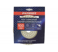 Круг алмазный гибкий шлифовальный АГШК O100 мм P200 Patriot (1165) 811010033