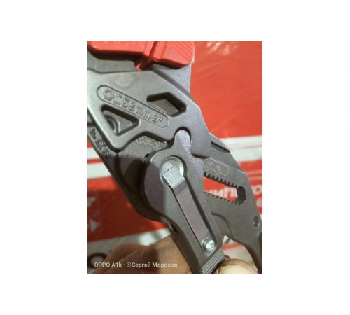 Переставные клещи-ключ Knipex 52 мм (2"), 250 мм, серые, 2-к ручки, подвес KN-8602250SB Переставные клещи-ключ Knipex 52 мм (2"), 250 мм, серые, 2-к ручки, подвес KN-8602250SB