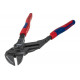 Переставные клещи-ключ Knipex 52 мм (2"), 250 мм, серые, 2-к ручки, подвес KN-8602250SB