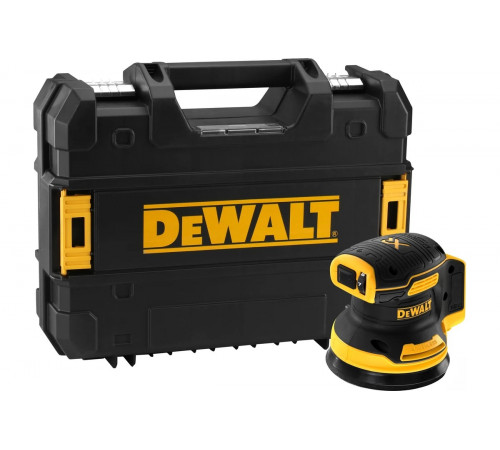 Аккумуляторная эксцентриковая шлифмашина Dewalt DCW210NT, 18 В, 125 мм, 12000 кол/мин, без АКБ и ЗУ, в кейсе TSTAK DCW210NT-XJ