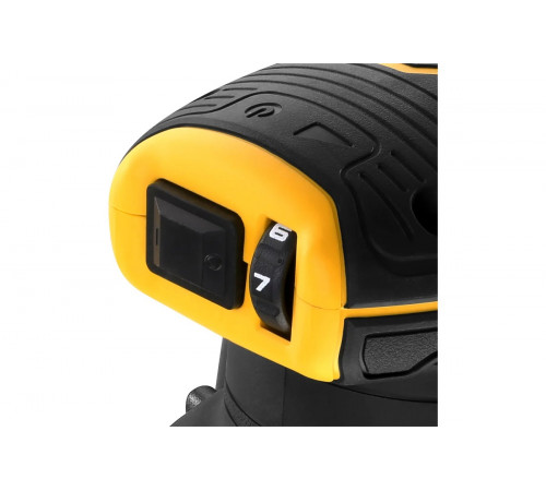 Аккумуляторная эксцентриковая шлифмашина Dewalt DCW210NT, 18 В, 125 мм, 12000 кол/мин, без АКБ и ЗУ, в кейсе TSTAK DCW210NT-XJ