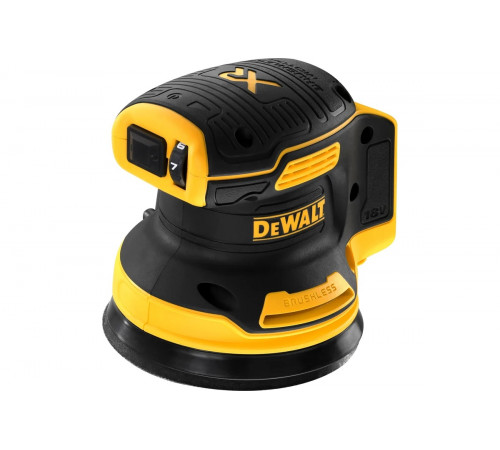Аккумуляторная эксцентриковая шлифмашина Dewalt DCW210NT, 18 В, 125 мм, 12000 кол/мин, без АКБ и ЗУ, в кейсе TSTAK DCW210NT-XJ