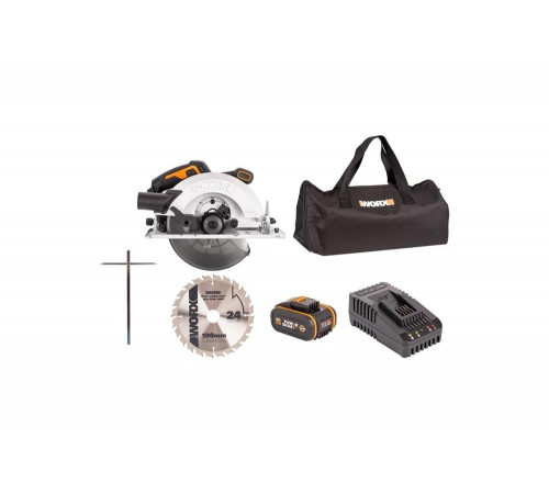 Аккумуляторная бесщеточная циркулярная пила WORX WX520 Аккумуляторная бесщеточная циркулярная пила WORX WX520