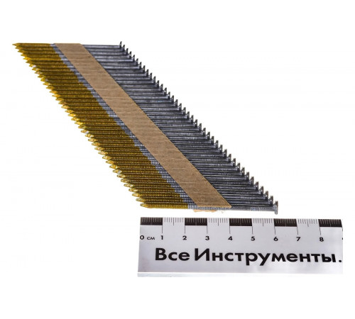 Гвозди (34°, 2.8x63 мм, гальваническое цинкование, ребристые, 1100 шт.) DEWALT DNPT28R63HDZ