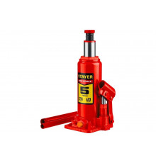 Бутылочный гидравлический домкрат STAYER Red Force 5 т, 216-413 мм 43160-5_z01