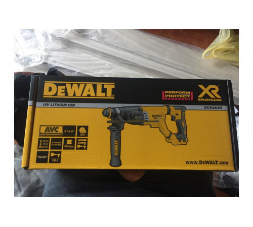 Перфоратор DEWALT 18.0 В XR DCH263N-XJ