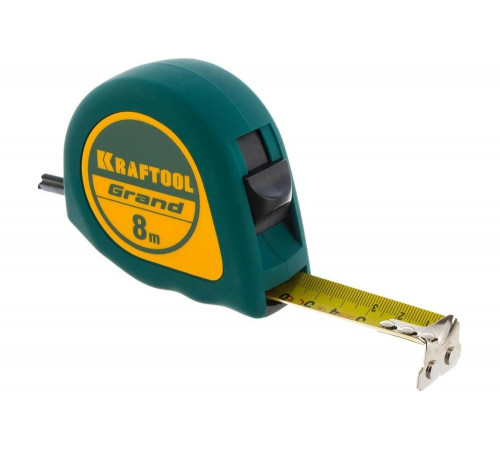 KRAFTOOL 7.5 м х 25 мм, рулетка GRAND 34022-08-25 KRAFTOOL 7.5 м х 25 мм, рулетка GRAND 34022-08-25