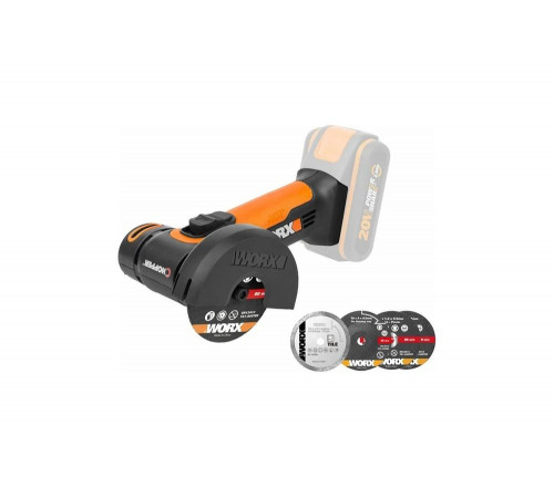 Аккумуляторная болгарка (ушм) WORX WX801 Аккумуляторная болгарка (ушм) WORX WX801