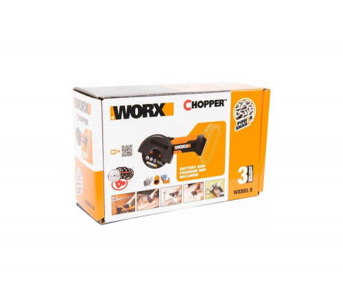 Аккумуляторная болгарка (ушм) WORX WX801 Аккумуляторная болгарка (ушм) WORX WX801