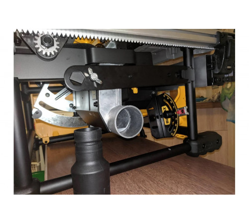 Настольная пила 1850 Вт, 5800 об/мин, диск 210x30 мм DEWALT DWE7485-QS