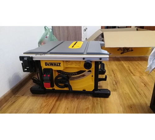 Настольная пила 1850 Вт, 5800 об/мин, диск 210x30 мм DEWALT DWE7485-QS