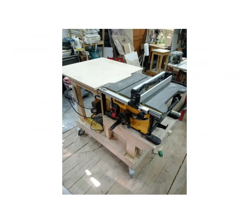 Настольная пила 1850 Вт, 5800 об/мин, диск 210x30 мм DEWALT DWE7485-QS