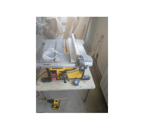 Настольная пила 1850 Вт, 5800 об/мин, диск 210x30 мм DEWALT DWE7485-QS